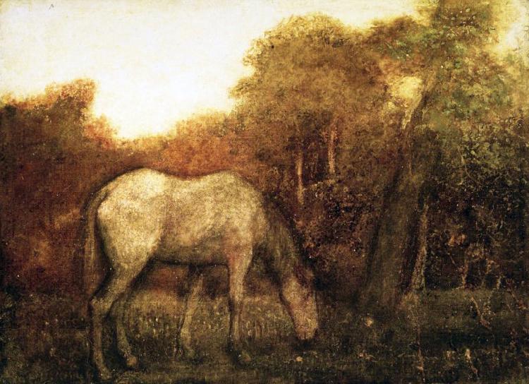 Albert Pinkham Ryder The Grazing Horse